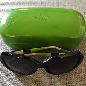 Kate Spade sunglasses & case